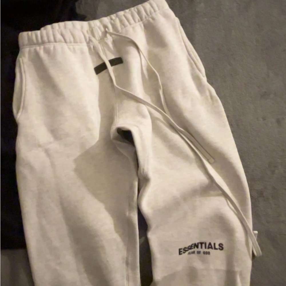 Fear of God Essentials Cream Sweatpants